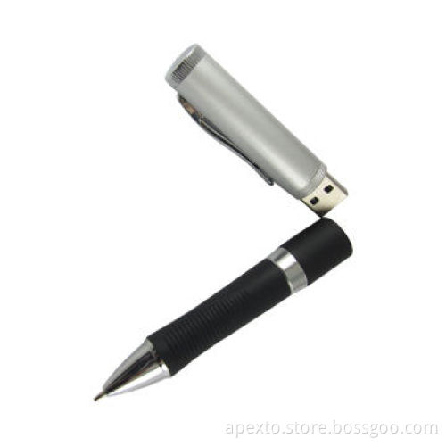 Promotional pen drive with 8 and 16GB memory capacity, with writing and storage functions